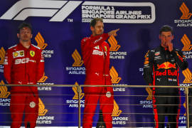 Sebastian Vettel vuelve a ganar en la F1 después de un año