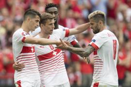 Suiza vence a Albania el segundo partido de la Eurocopa