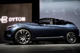 Byton M-Byte 2020, impresionante auto électrico que será todo pantalla en su interior