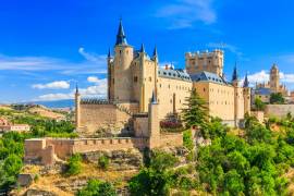 Alcázar de Segovia, en España.