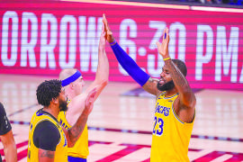 Los Lakers están a un triunfo de la Final