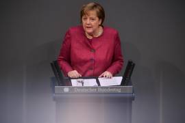 Angela Merkel recibe la primera dosis de la vacuna de AstraZeneca contra el COVID-19