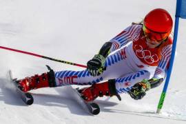 Mikaela Shiffrin logra su primer medalla de oro en Pyeongchang