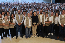 Montiel señaló que la labor de este personal es clave para mantener cercanía con la población.