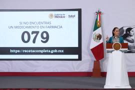 La Presidenta señaló que en el número 079 se brinda información sobre medicamentos.