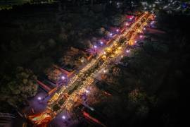 Más grande que nunca: Súmate al Magno Altar del Parque Las Maravillas con fotos, velas y flores