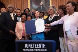 Estados Unidos cuenta con un nuevo día festivo que conmemora el fin de la esclavitud