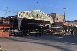 Autoridades acordonaron la zona del Mercado Alianza tras el fatal atropellamiento.