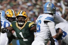 Packers de Green Bay visitan a los Lions de Detroit en el Ford Field en un duelo clave por la cima de la División Norte en la Semana 13 de la NFL.