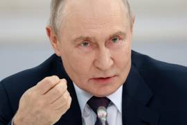 El presidente ruso Vladimir Putin se reúne con funcionarios de desarrollo urbano y urbanistas en Ulan-Ude, República de Buriatia, Rusia.