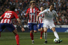 Cristiano y Griezmann protagonistas en empate del derbi madrileño