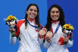 Cayó otra medalla… ¡Raza de bronce!: las mexicanas Alejandra Orozco y Gabriela Agúndez ganan en clavados