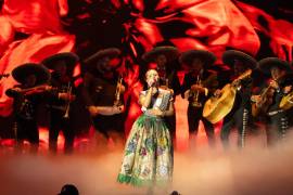 Privacidad. La cantante habló sobre su matrimonio y aseguró que el cariño que existe entre ambos “va más allá” de lo que ocurre frente a las cámaras.
