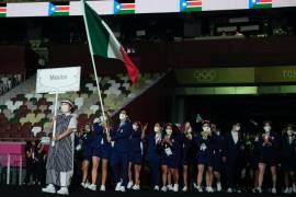 Mexicanos vistieron uniformes artesanales en inauguración de Juegos Olímpicos