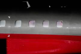 La premio Nobel de la Paz María Corina Machado llega al aeropuerto de Oslo, en Gardermoen, Noruega.