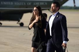 Novia de Donald Trump Jr. da positivo a Covid-19