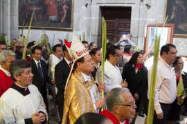 Pide Cardenal a los creyentes involucrarse en Semana Santa