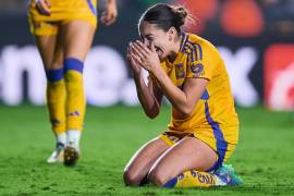 Lágrimas de alegría y júbilo es lo que tenían las jugadoras de Tigres Femenil al concretar su pase a la gran Final del Apertura 2024.