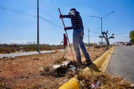 Las labores incluyen retiro de escombro, deshierbe, recolección de basura y descacharrización.