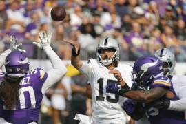 En la Pretemporada, Gardner Minshew II se ha posicionado como el quarterback titular de los Raiders.