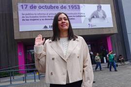 Blanca Yassahara Cruz García fue elegida por las y los consejeros electorales como presidenta interina del Instituto Nacional Electoral (INE).