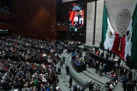 La Presidenta dijo que en su gobierno se va a construir el segundo piso de la Cuarta Transformación.