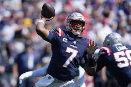 Jacoby Brissett buscará llevar a los Patriots a llevarse el partido ante los Jets de Nueva York.