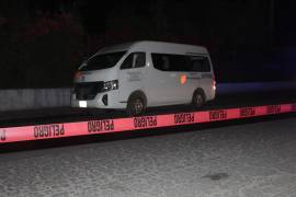 Personal de la Semefo se encargó de realizar el levantamiento del cuerpo.