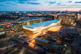 Helsinki inaugura Oodi, la biblioteca del siglo XXI