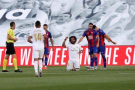 Real Madrid no da un paso atrás y derrota al Eibar en su regreso al futbol