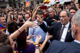 Quim torra da un mes al Gobierno español para acordar un referéndum