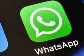 Un ícono de WhatsApp en un iPhone, el 15 de noviembre de 2018, en Gelsenkirchen, Alemania.