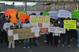Solidaridad. En varias ocasiones, familiares y amigos de Alain “N” se han manifestado para exigir su libertad.