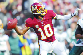 Griffin III se va de los Redskins