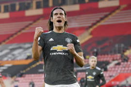 Manchester United consigue gran remontada de la mano de Cavani