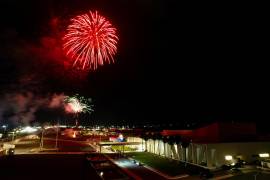 La pirotecnia dio por concluida la fiesta de las letras de este año en Coahuila.