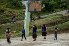 Desplazados. Ciudadanos chiapanecos se mantienenrefugiados en San Cristóbal de las Casas.