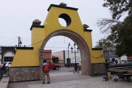 La Plaza de Armas de Ramos Arizpe aún no ha sido adornada con motivos navideños.