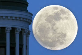 La primer súper luna del 2018 coincide con el Año Nuevo