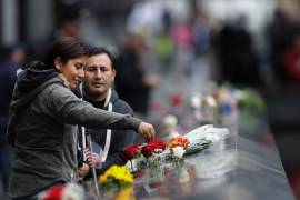 Homenaje a las víctimas de los atentados terroristas del 11-S con motivo de su 17 aniversario (Fotogalegía)