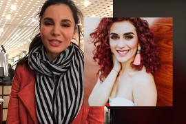 Martha Higareda felicita a Karen Avendaño, conductora de Saltillo