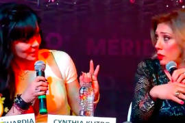 Cynthia Klitbo sale de 'Las Arpías' tras discutir con Maribel Guardia y Ninel Conde