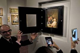 Galería francesa presume &quot;nuevo&quot; Rembrandt en feria de arte