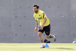 Lionel Messi volvió a la pretemporada con el Barcelona