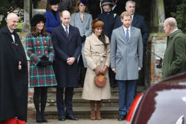 Meghan Markle acude a evento con familia real