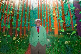 Obra monumental es donada por David Hockney al Centro Pompidou de París