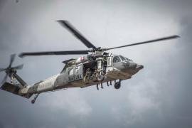 Un intenso operativo aéreo y terrestre fue desplegado este jueves en la cabecera municipal de Navolato, Sinaloa.
