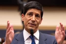 El presidente de la Reserva Federal, Kevin Warsh, comparece ante el Comité de Servicios Financieros de la Cámara de Representantes en el Capitolio, el martes 14 de julio de 2026, en Washington.