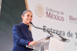 Claudia Sheinbaum, presidenta de México, podría ser acreedora al Botón de Oro de YouTube.