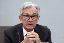 El presidente de la Reserva Federal de Estados Unidos, Jerome Powell, habla durante una reunión el 23 de septiembre de 2022, en Washington, D.C..